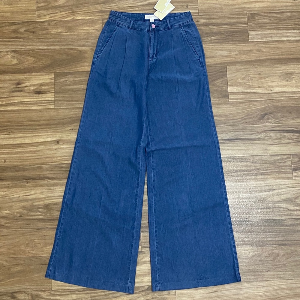 Michael Kors Palazzo Denim Pants